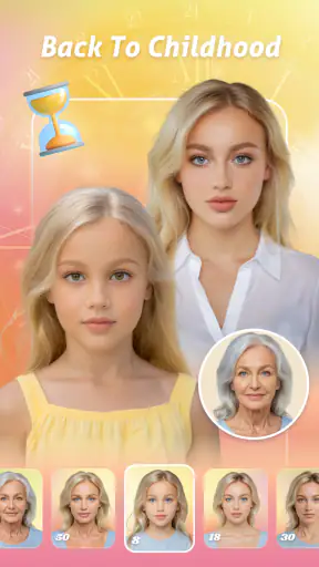AgeCam: Gesichts Alterungs App screenshot