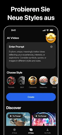 AI Video - KI-Video-Generator screenshot