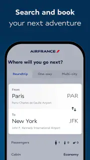 Air France - Flugbuchung screenshot 3
