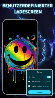 Akku Ladeanimation Effekt App screenshot 4