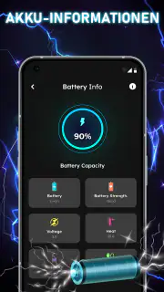 Akku Ladeanimation Effekt App screenshot 6