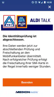 ALDI TALK Aktivierung screenshot 3