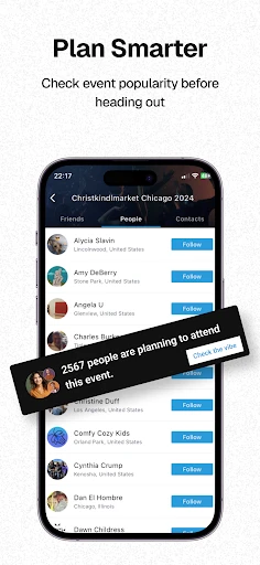 All Events in the City screenshot