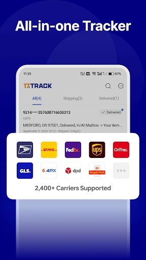 ALL-IN-ONE Paketverfolgung screenshot
