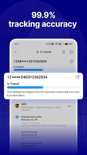 ALL-IN-ONE Paketverfolgung screenshot