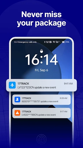 ALL-IN-ONE Paketverfolgung screenshot