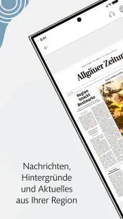 Allgäuer Zeitung e-Paper screenshot 1