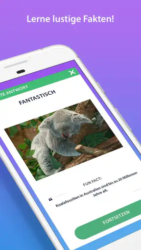 Allgemeinwissen Quiz screenshot