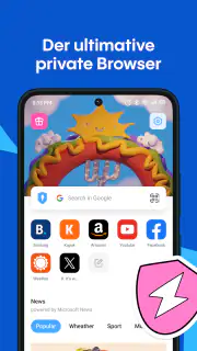 Aloha Browser (Beta) screenshot 1