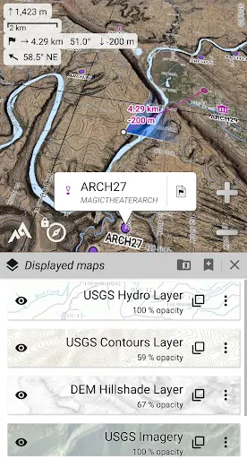 AlpineQuest Off-Road Explorer screenshot