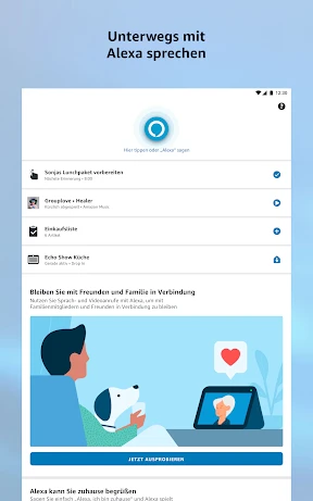 Amazon Alexa screenshot