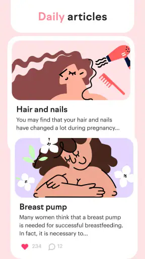 amma: Schwangerschafts-App screenshot