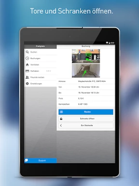 ampido - Die Parkplatz-App screenshot