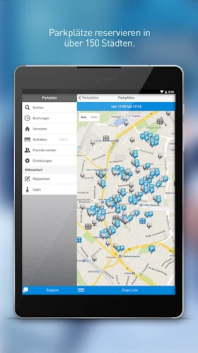 ampido - Die Parkplatz-App screenshot