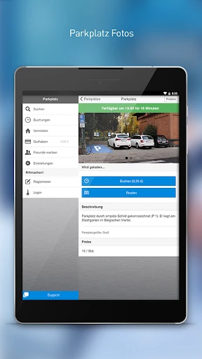 ampido - Die Parkplatz-App screenshot