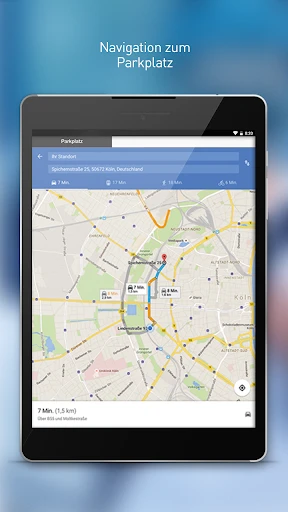 ampido - Die Parkplatz-App screenshot