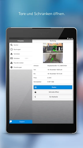 ampido - Die Parkplatz-App screenshot