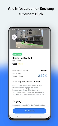ampido - Die Parkplatz-App screenshot