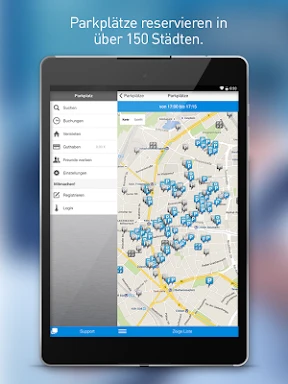 ampido - Die Parkplatz-App screenshot