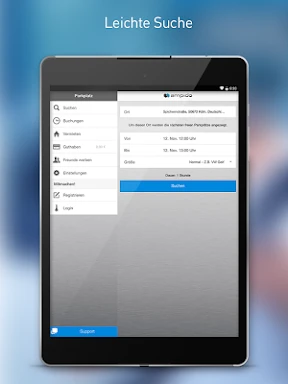ampido - Die Parkplatz-App screenshot