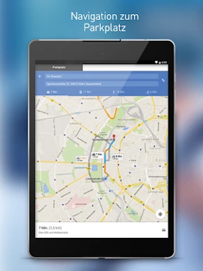 ampido - Die Parkplatz-App screenshot