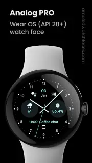 Analog PRO: Watch face screenshot 1