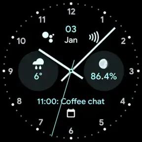 Analog PRO: Watch face screenshot 8