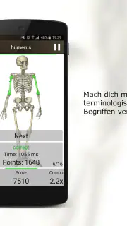 Anatomie Quiz Pro screenshot 1