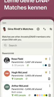 Ancestry: Familie und DNA screenshot 4