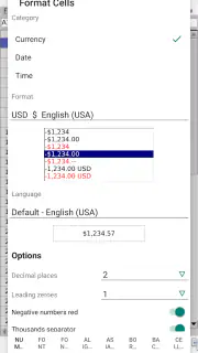 AndrOpen Office screenshot 5