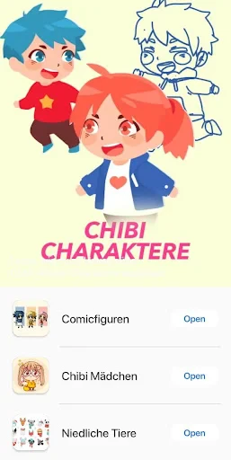 Anime zeichnen lernen app screenshot