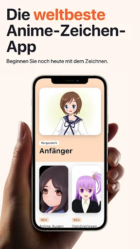 Anime zeichnen lernen app screenshot
