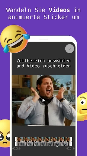 Animierte Sticker erstellen screenshot