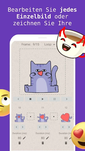 Animierte Sticker erstellen screenshot