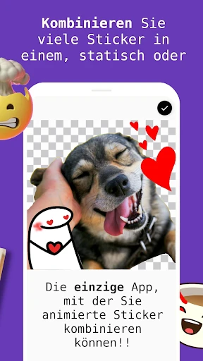Animierte Sticker erstellen screenshot