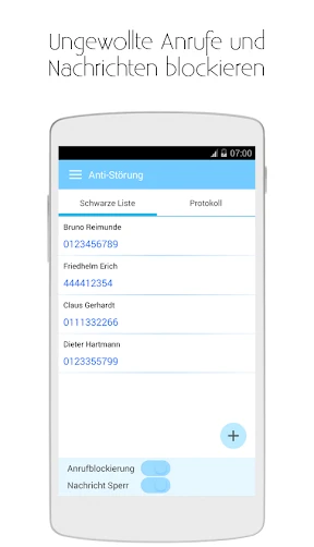 Anrufer und SMS Blockieren screenshot
