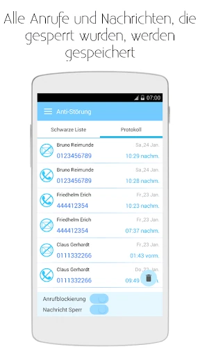 Anrufer und SMS Blockieren screenshot