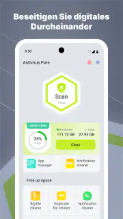 Antivirus Pure screenshot 1