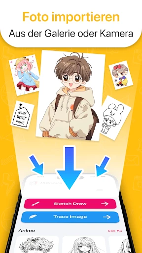 AR Draw Sketch: Trace & Paint screenshot