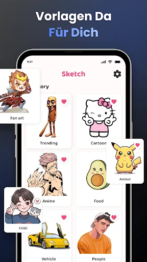 AR Drawing Sketch Paint App screenshot