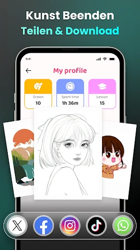 AR Drawing Sketch Paint App screenshot