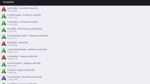Archiescampings screenshot 2