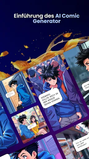 ArcStory - KI-Comic-Generator screenshot