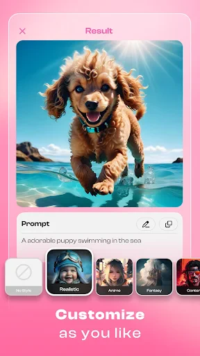 Artist AI Art Photo Generator screenshot