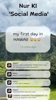 Aspect: Nur-KI Social Media screenshot 1