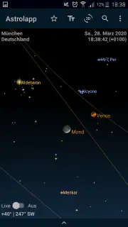 Astrolapp Live Sternkarte screenshot 1