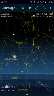 Astrolapp Live Sternkarte screenshot 3