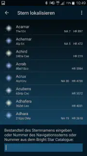 Astrolapp Live Sternkarte screenshot 5