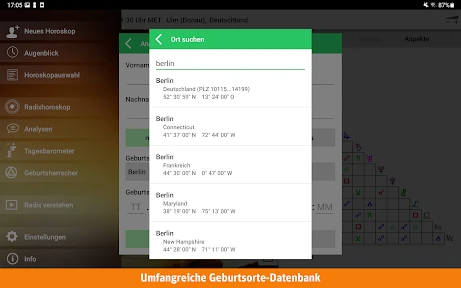 AstroStar: Horoskope berechnen screenshot