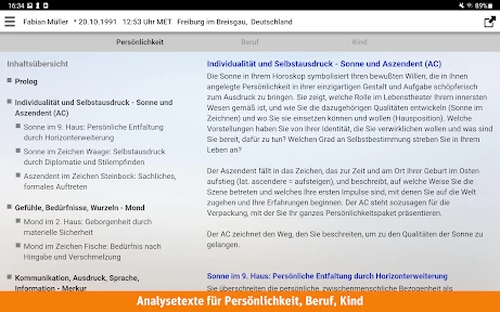 AstroStar: Horoskope berechnen screenshot